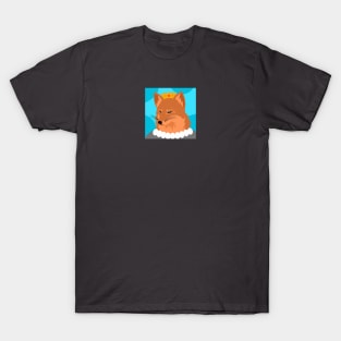 red fox character in cute box queen T-Shirt